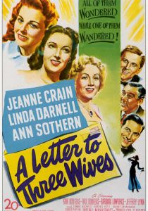 Письмо трем женам 1949 скачать торрент